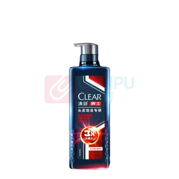 清扬 CLEAR 男士专研去屑头皮护理3倍净屑洗发水 洗发水570g*2 570g*2送洗发100g+沐浴露100g