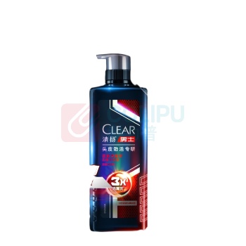 清扬 CLEAR 男士专研去屑头皮护理3倍净屑洗发水 洗发水570g*2 570g*2送洗发100g+沐浴露100g