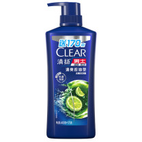 清扬 CLEAR 男士去屑洗发水 清爽控油型 570g/瓶 2瓶/组