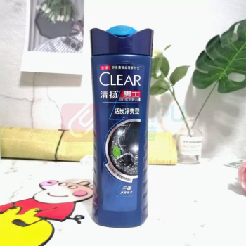 清扬 CLEAR 男士去屑洗发露 6902088115369 活炭净爽型 400g