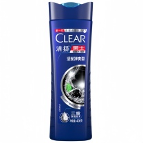 清扬 CLEAR 男士去屑洗发露 400g 深层净澈型