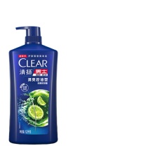 清扬 CLEAR 男士蓬松去屑洗发水 青柠清爽控油型 1200g/瓶