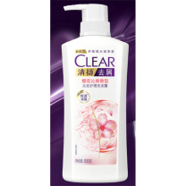 清扬 CLEAR 洗发水 樱花沁爽 500g