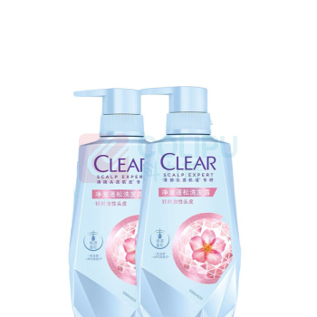 清扬 CLEAR 洗发露 净澈蓬松 700g 2瓶