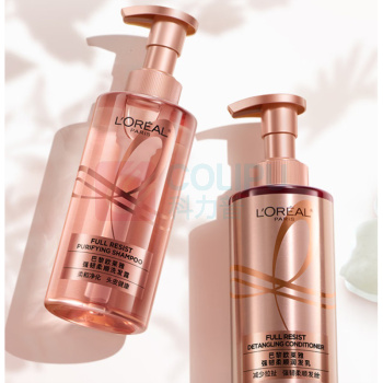 欧莱雅 L'OREAL 活力姜洗发水护发素强韧发丝洗发露生姜洗护套装 440ml*2