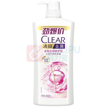 清扬 CLEAR 多效洗发水 水润养护型 940g/瓶