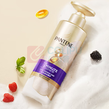 潘婷 PANTENE 3分钟奇迹臻养洗发水 多效损伤修护型 300g/瓶 2瓶/组