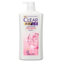 清扬 CLEAR 女士去屑洗发水 1.2kg 樱花沁爽