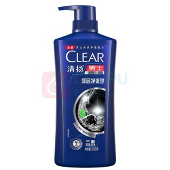 清扬 CLEAR 男士去屑洗发水多效水润养护型 650g 氨基酸洗发