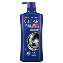 清扬 CLEAR 男士去屑洗发水多效水润养护型 650g 氨基酸洗发