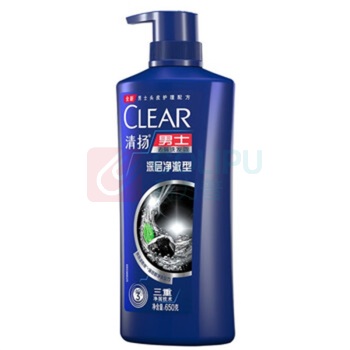 清扬 CLEAR 男士去屑洗发水多效水润养护型 650g 氨基酸洗发