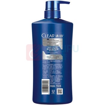 清扬 CLEAR 男士去屑洗发水 多效水润养护型 保湿锁水洗发露 750g