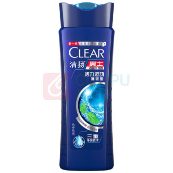 清扬 CLEAR 男士去屑洗发露活力运动薄荷香型 400g