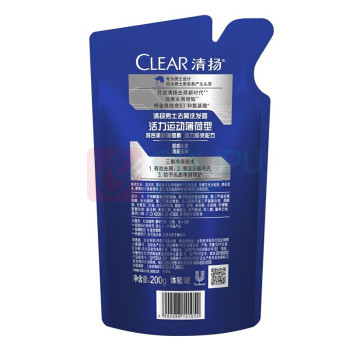 清扬 CLEAR 洗发水 活力运动 200g