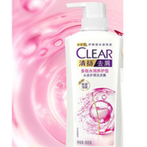 清扬 CLEAR 洗发水 去屑 多效水润养护型 500g+100g*2 3瓶/套
