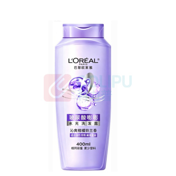 欧莱雅 L'OREAL 玻尿酸嘭嘭水光洗发露 400ml 蓬松控油水润洗发水