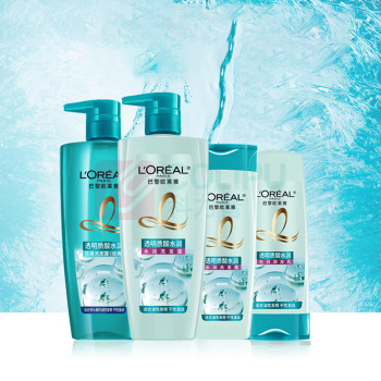欧莱雅 L'OREAL 洗发露 700ml 透明质酸水润 去屑