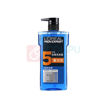 欧莱雅 L'OREAL 洗发露 活泉劲爽 700ml 男士去屑