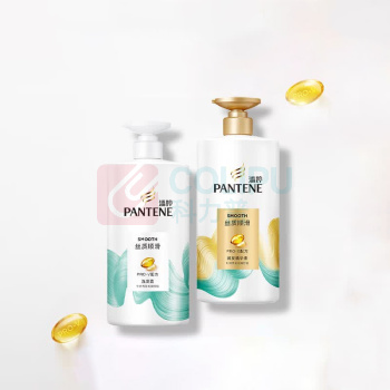潘婷 PANTENE 洗发水 洗500g+护500g+洗80g 500g+500g+80g 氨基酸丝质顺滑柔顺蓬松