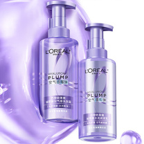 欧莱雅 L'OREAL 洗发水护发素 880ml 紫安瓶玻尿酸蓬松清爽控油