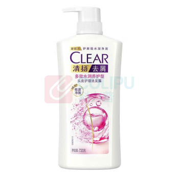 清扬 CLEAR 洗发水 750g 多效水润养护型