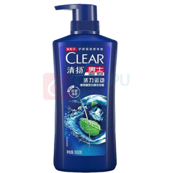 清扬 CLEAR 洗发水 活力运动薄荷型 500g