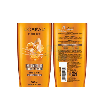 欧莱雅 L'OREAL 精油润养洗发水柔顺顺滑洗发露700ml(不含赠品)