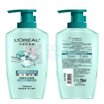 欧莱雅 L'OREAL 透明质酸水润洗发露700ml(不含赠品)
