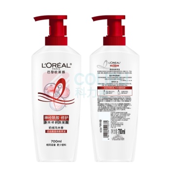 欧莱雅 L'OREAL 多效修护洗发水强韧柔顺洗发露700ml(不含赠品)