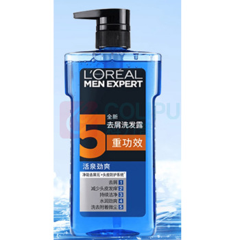 欧莱雅 L'OREAL 男士去屑洗发露(活泉劲爽)700ml/支(不含赠品)