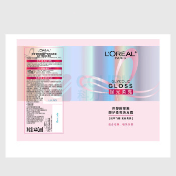 欧莱雅 L'OREAL 酸护柔亮洗发露440ml(不含赠品)