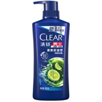 清扬 CLEAR 洗发水 男士控油 500g 去屑 丰盈蓬松