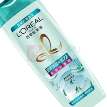 欧莱雅 L'OREAL 透明质酸水润去屑洗发露 400ml/瓶 12瓶/箱