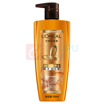 欧莱雅 L'OREAL 洗发露 (精油润养) 700ml/瓶 6瓶/箱 (针对干枯发质)