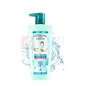 欧莱雅 L'OREAL 透明质酸水润去屑洗发露 700ml/瓶 6瓶/箱