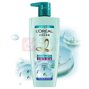 欧莱雅 L'OREAL 透明质酸水润去屑洗发露 700ml/瓶 6瓶/箱