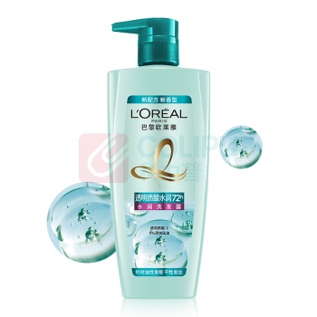 欧莱雅 L'OREAL 透明质酸水润去屑洗发露 700ml/瓶 6瓶/箱