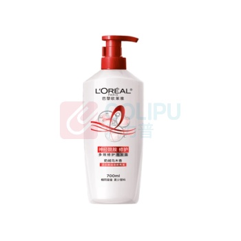 欧莱雅 L'OREAL 洗发露 多效修复 700ml/瓶 6瓶/箱 (新老包装随机发货)