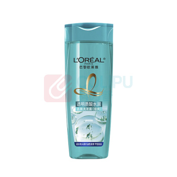 欧莱雅 L'OREAL 透明质酸水润去屑洗发露 (倍爽) 400ml/瓶 12瓶/箱