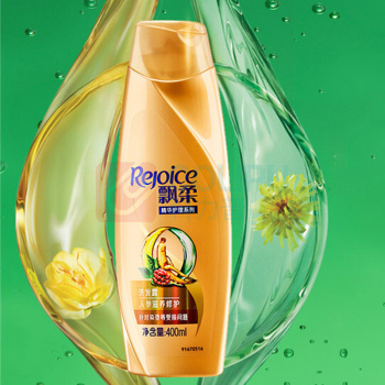 飘柔rejoice 人参滋养修护洗发露 400ml 12瓶/箱