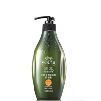 滋源 SEE YOUNG 无硅油 无患子护发素 (保湿滋养) 535ml/瓶 12瓶/箱 (中干性头皮适用)