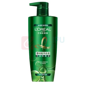 欧莱雅 L'OREAL 去屑净油洗发露 (茶树植萃) 700ml/瓶 6瓶/箱