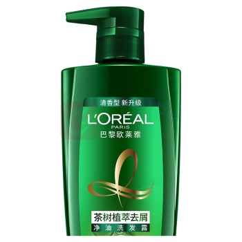 欧莱雅 L'OREAL 去屑净油洗发露 (茶树植萃) 700ml/瓶 6瓶/箱