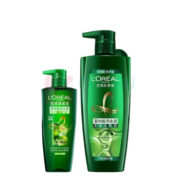 欧莱雅 L'OREAL 去屑净油洗发露 (茶树植萃) 700ml/瓶 6瓶/箱