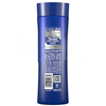 清扬 CLEAR 男士去屑洗发露活炭净爽型蓝瓶CRT 400g