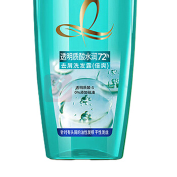 欧莱雅 L'OREAL 透明质酸水润 去屑 洗发露 倍爽型 700ML