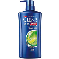 清扬 CLERA 洗发露 650ml*1瓶装  男士去屑 清爽控油型