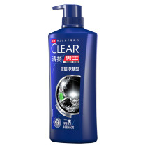 清扬 CLEAR 洗发水 650g 男士去屑活炭深层净澈 三重净屑技术
