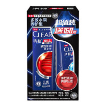 清扬 CLEAR 洗发露 (400G+160G) 男士去屑多效水润养护 清洁防护