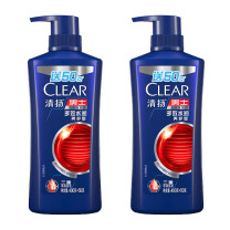 清扬 CLEAR 洗发露 去屑洗发露 男士专用 多效水润养护型 450g*2瓶